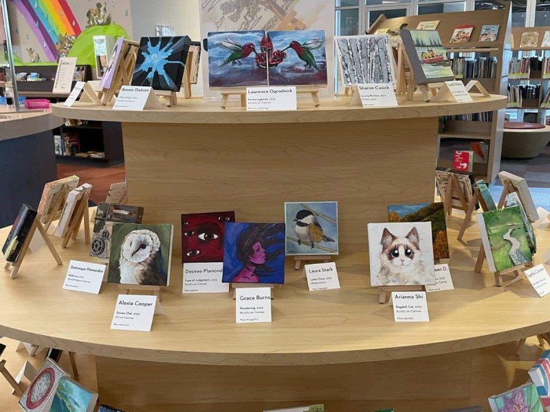 art show display